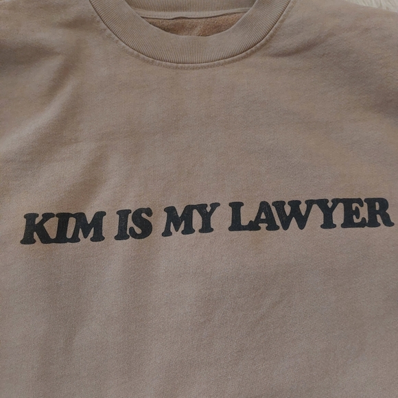 TALENTLESS Kim Is My Lawyer sweatshirt - Picture 7 of 8